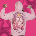 HOODIE PINK DEMON