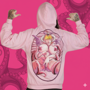 HOODIE PINK DEMON