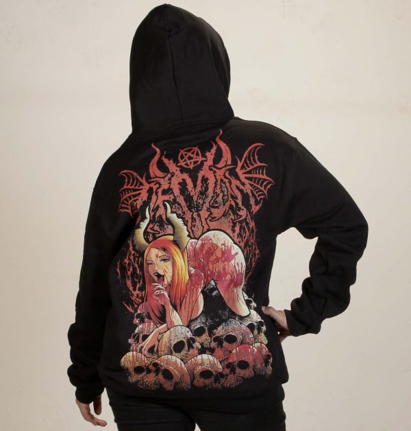 HOODIE GOTHIC DEMON