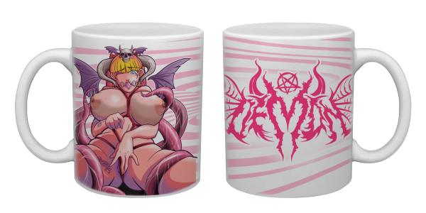 TAZA PINK DEMON