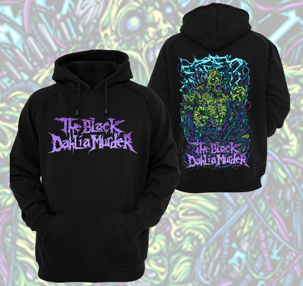 HOODIE BLACK DHALIA ZOMBIE