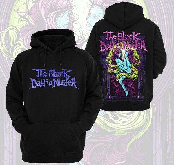 HOODIE BLACK DHALIA TWINS