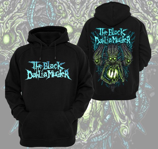 HOODIE BLACK DHALIA ALIEN