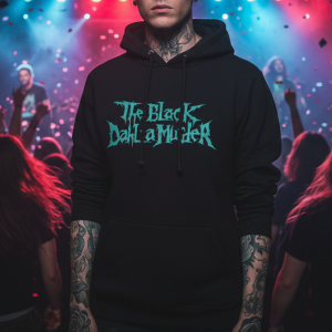 HOODIE BLACK DHALIA ALIEN