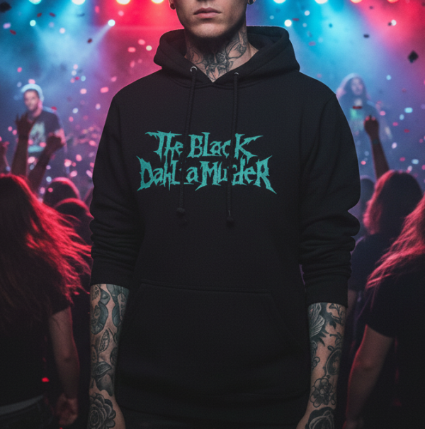 HOODIE BLACK DHALIA ALIEN